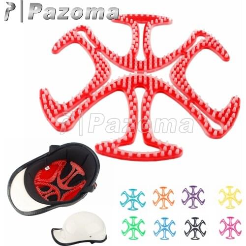 Universal Motorcycle Bikes Motorbikes Helmet Liner Inner Soft Silicone Lining Pad For Harley Honda Suzuki Yamaha Kawasaki Custom