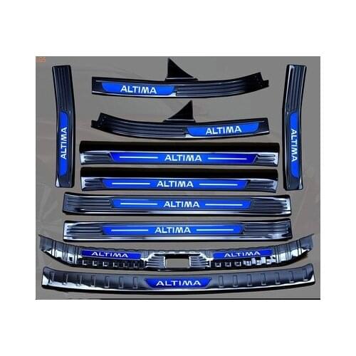 Stainless steel Threshold guard Trunk threshold guard Anti-scratch protection Car styling For Nissan ALTIMA 2019-2020