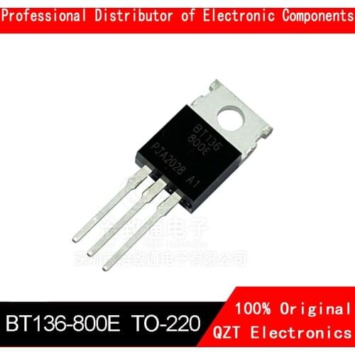 10pcs BT136-800E BT136 BT136-800 800V 4A Triacs RAIL TRIAC TO-220 new and original