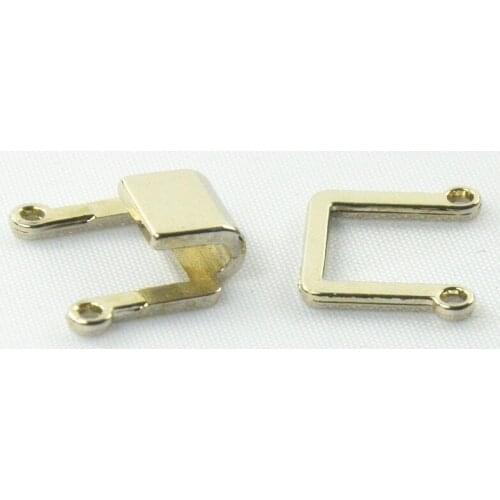 20pieces Craft Silver Metal Waist Extender Hooks & Eyes Clasps Button Sewing On Garment Button for Clothes Hooks 22mm NK130