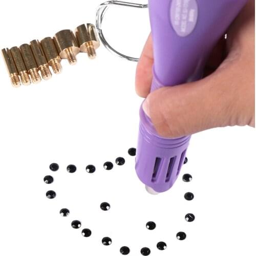 Hot rhine-stone machine Hot Fix Applicator DIY Hot Rhinestone Crystal Machine Crafts on Clothes Shoes and Jeans, purses, bag
