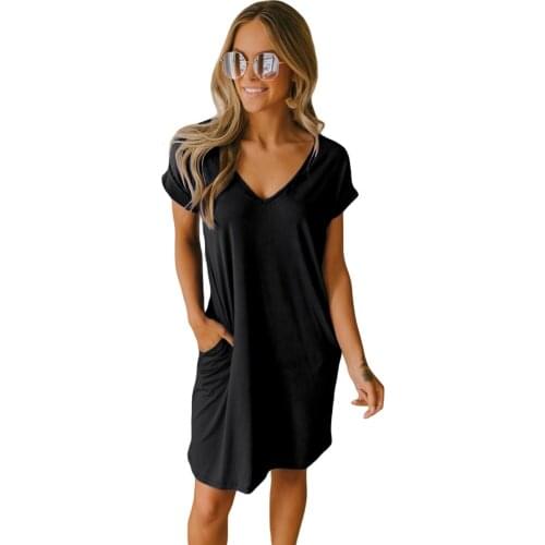 DAGIWAN Blue Summer Dresses