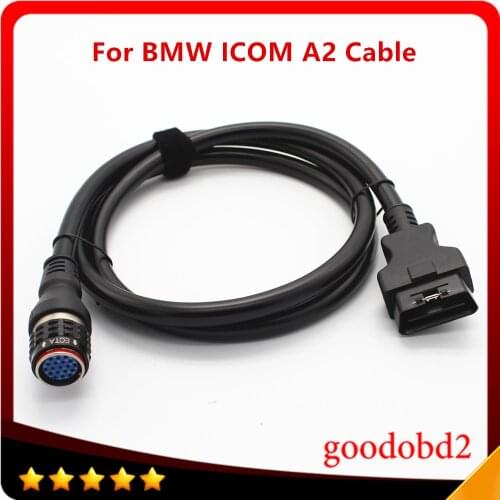 For BMW ICOM A2 ICOM A2+B+C Diagnostic Interface Main Cable 16pin to 19pin Car Connector Cable A2 Testing connect car Cable