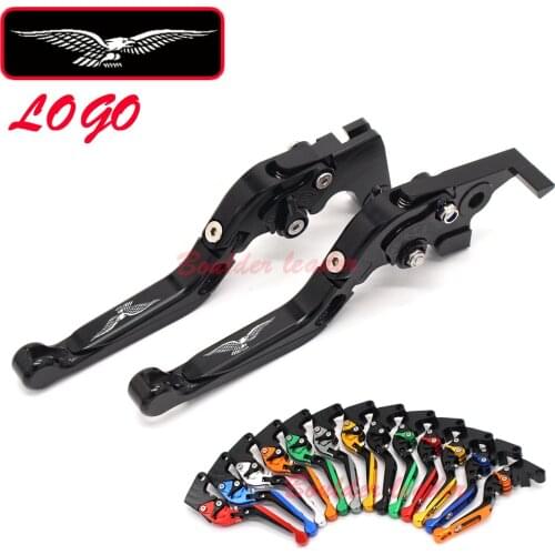 For Moto Guzzi BREVA 750 V7 Racer Classic Stornello Stone Special Custom CNC Motorcycle Foldable Extending Brake Clutch Levers