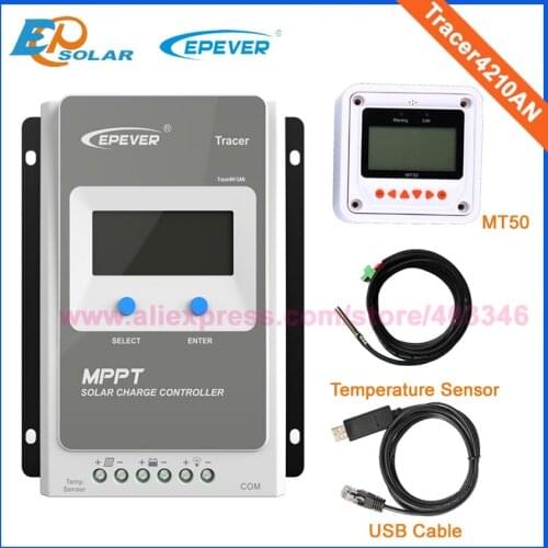 EPsolar Tracer4210AN Load short circuit protection 40a solar 12v 24v autowork mppt charger 40amp