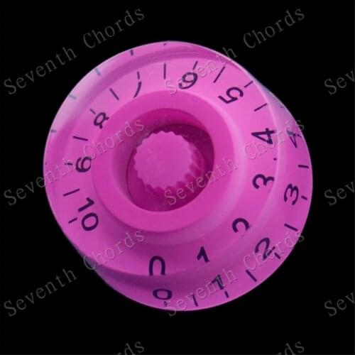 1pcs Pink Guitar accessories Parts Electric guitar knob cap potentiometer cap musical instruments