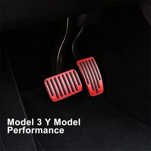 Aluminum Alloy Car Pedals Cover For Tesla Model 3 Model Y Auto Parts