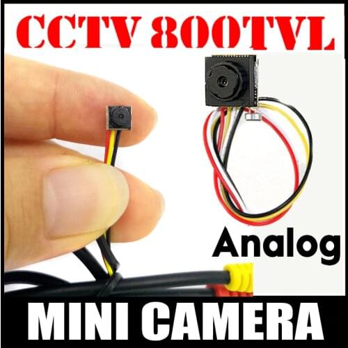 Security Camera Smallest HD CCTV Mini camera 800TVL CMOS small 6.5mm*6.5mm 12*12 Super small Camera for home security have cable