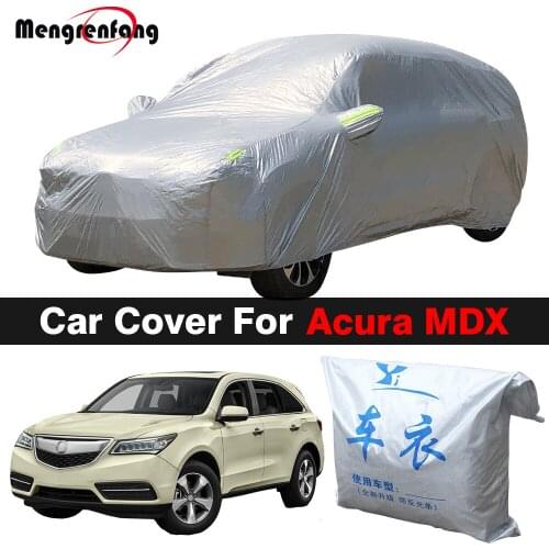 Outdoor Car Cover SUV Sun Shade Anti-UV Rain Snow Dust Protection Cover For Acura MDX