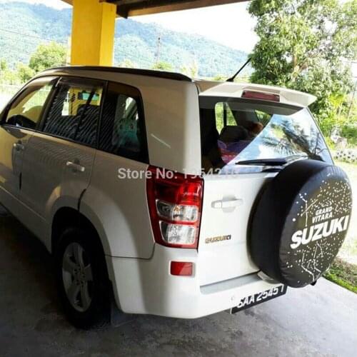 ABS Plastic Unpainted Primer Rear Roof Trunk Boot Wing Spoiler Car Styling For Suzuki Vitara 2009 2010 2011 2012 2013
