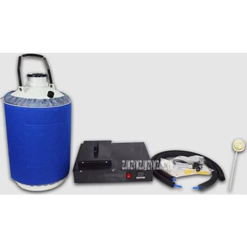 NEW Arrival Mobile LCD Freeze Separator Machine Built-in Vacuum Pump With 10L Liquid Nitrogen Tank Frozen LCD Separating Machine