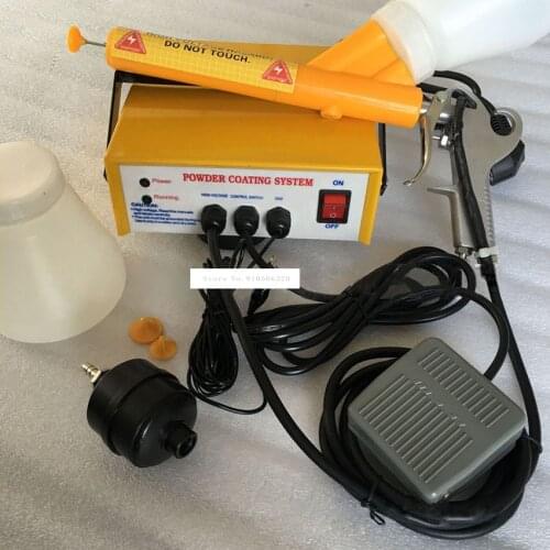 PC03-5 Electrostatic Spraying Machine Portable Plastic Powder Coating System Metal Workpiece Spray Machine 110V/220V 3.3W 0.03A