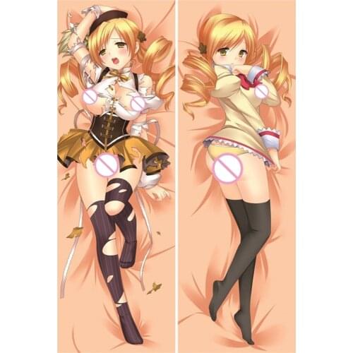 Dakimakura Cover The Pillow Body Pillow Anime Girl Pillowcase Satin Regalos Para Parejas Puella Magi Madoka Magica Tomoe Mami
