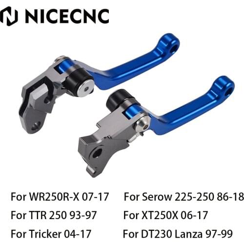 NICECNC Brake Clutch Lever For Yamaha WR 250R 250X WR250R WR250X 07-17 TTR 250 93-97 XT250X 06-17 Serow 225 250 86-18 Tricker