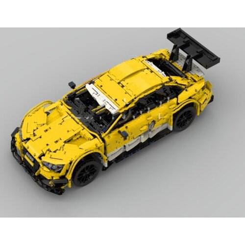 Technology building block moc-52610 RS5 electric remote control super sports car DIY boy assembled toy birthday gift model