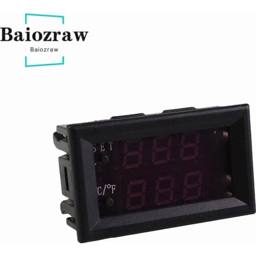 Digital Electronic Thermostat Diy Adjustable Intelligent Temperature Controller Switch 1pcs DC 12V 20A