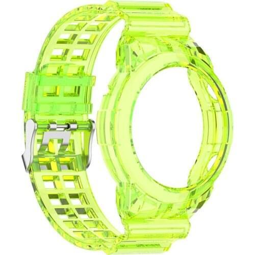 Unique Strap Dazzling And Elegant Transparent Silicone Strap Refreshing Sports Wristband Suitable For Watch GT2