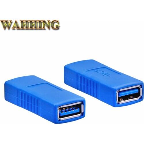 1pcs High Speed USB 3.0 A type Female to Female Cable Adapter F/F USB Extension Cable Connector Support USB 2.0 HY571