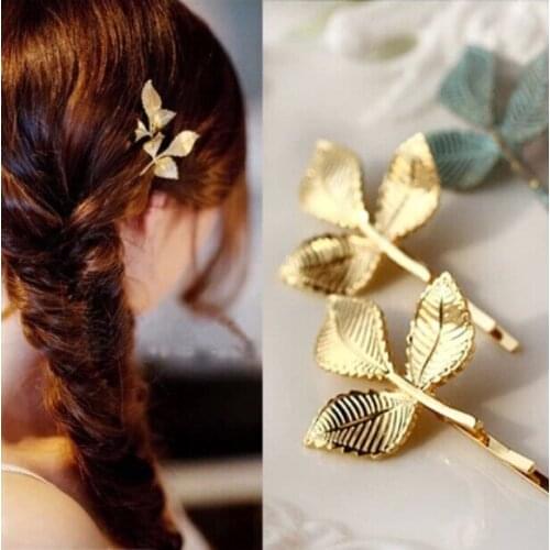 2021 Direct Selling Promotion Bride The To Restore Ancient Ways Golden Leaf For Clip Hairpin Hair Tire Cf113 A Word