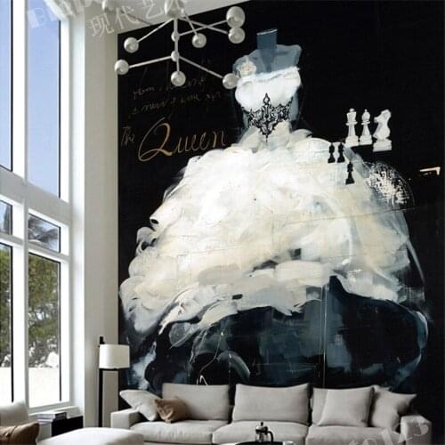 Beibehang papel de parede plain clothing studio photography American retro abstract background 3d wallpaper mural entrance