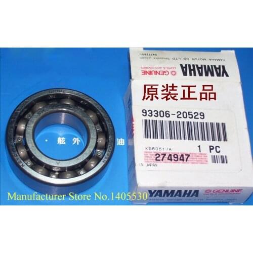 Free shipping crankshaft bearing for Yamaha Hidea Hyfong 2 stroke 9.9-15 HP outboard motors 93306-205U7