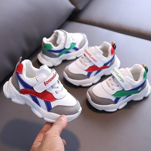 Kids Shoes For Running Shoes Autumn Winter Outdoor Sneaker Anti-Slip Children Sport Shoes Soft Bottom Baby Toddler Shoes