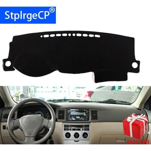 For Toyota corolla EX 2004 2005 2006-2011 Car Styling Dash Mat Dashmat Dashboard Sticker Cover Sun Shade Dash Board Cover Carpet