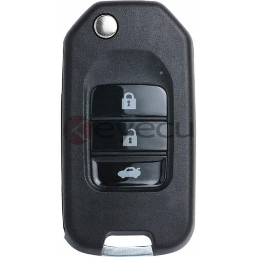 KEYECU Universal Remote NB-Series for KD900 KD900+, KEYDIY Remote for NB10-XTT-New Honda-3 Button