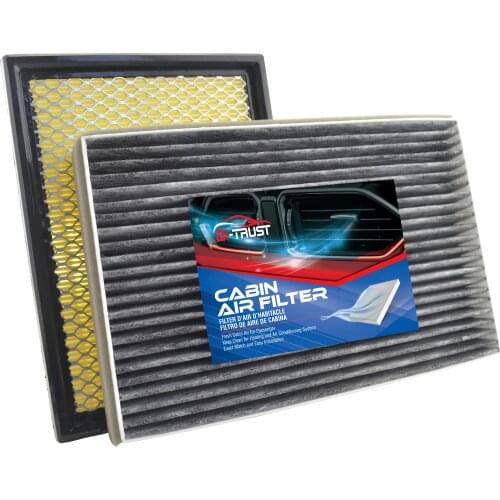 Bi-Trust Combo Set Engine & Cabin Air Filter for Buick Century Regal Chevrolet Monte Carlo Oldsmobile Intrigue