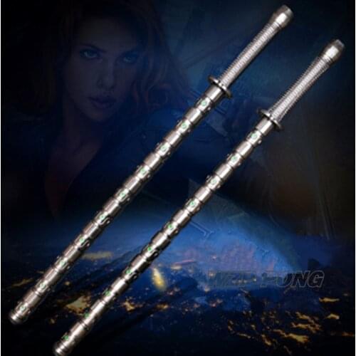 Hasbro Avengers Super Hero Black Widow Arms 1/1 Metal Stick for Cosplay Party Decoration Action Figure Model Toys 143cm