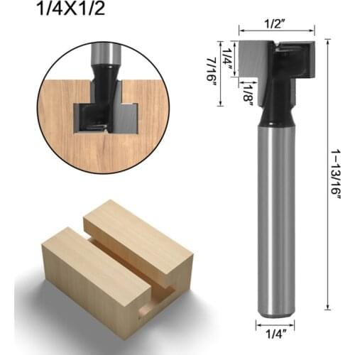 Shank Dovetail Joint Router Bits Set Woodworking Engraving Bit Milling Cutter Wood Milling Cutter Carving Knife Three-piece Set