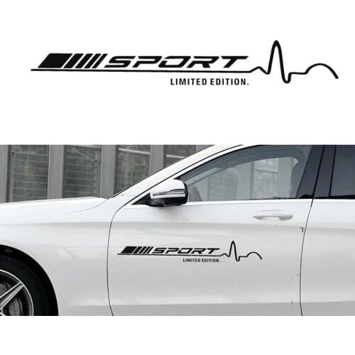 Stickers Car Modifield Decal Vinyl Sport Waterproof For Door Body 1pair
