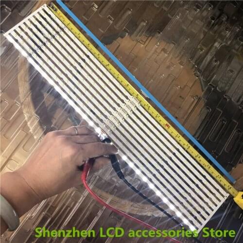 LED Backlight strip 28 lamp for Samsung 43"TV UE43NU7100 AOT_43_NU7100F_2X28_3030C BN44-00947A UE43NU7120 UE43NU7170 BN96-45954A