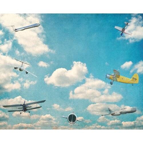 Warcraft blue sky film backgrounds photography vinyl Newborns photo backdrops for kid photo Studio accessories photophone NB-146