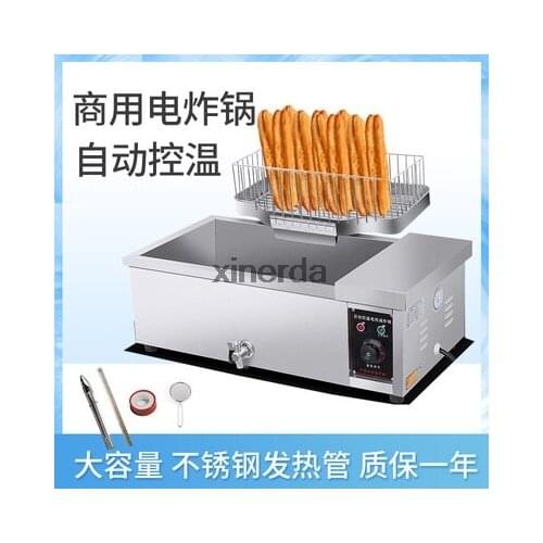 1PC YF-12 deep fryer pot,Commercial Household Stainless Steel Deep Fryer Machine For Potato,Chicken Frying Machine