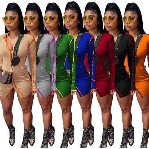 Adogirl Flare Sleeve Women Sexy V-Neck Clubwear Mini Dress Bodycon Skinny Fashion Evening Party Dresses Streetwear Plus Size