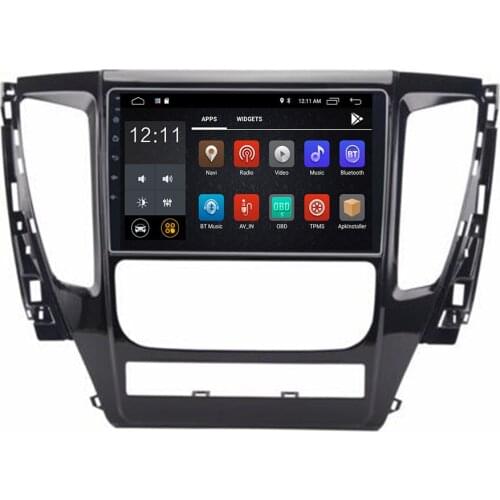 Android 10 Car DVD Player GPS Navigation For MITSUBISHI PAJERO Sport 2016 2017 2018 2019 unit stereo Radio Multimedia