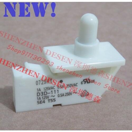 D3D-111 Plunger Type MINIATURE Electromechanical Switches Door Detection Switch SPDT Used For Refrigerators Door OR light