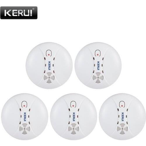 433mhz Wireless Smoke Protection Detector Smoke Fire Sensor For WIFI / PSTN / GSM Home Security Alarm System Or Work Alone