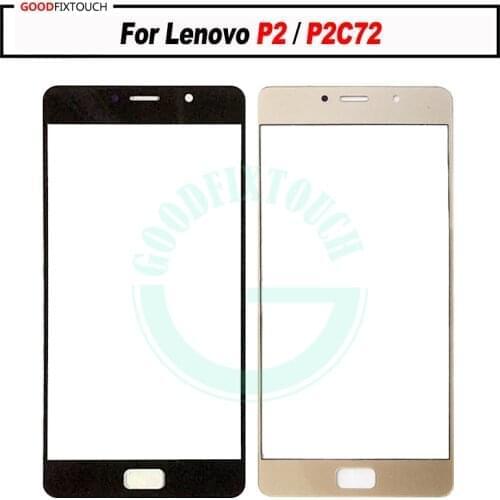 For Lenovo P2 Front Glass Touch Screen Top Lens LCD Outer Panel Repair For Lenovo P2 / P2C72