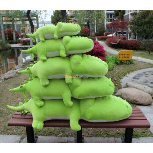 Fancytrader 59'' / 150cm Cute Super Soft Giant Plush Stuffed Cartoon Crocodile Toy, Great Gift For Baby, Free Shipping FT50146