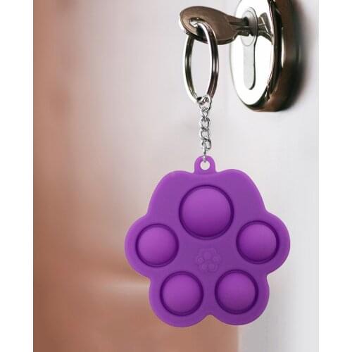 Sensory Fidget Toy Box Squishy Figet Stress Reliever Toys Push Bubbleadult Child Funny Antis Stress Keychain Reliver Toys