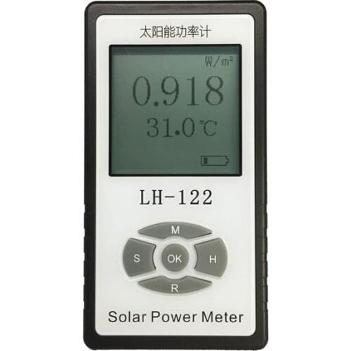 Solar Power Meter Tester Radiometer Sunlight Radiation Intensity Transmittance Blocking Reflectance Adiabatic glass Solar film