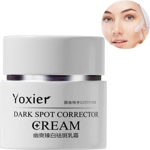 Yoxier Face Cream Dark Spot Corrector Anti-Aging Whitening Moisturizing Remove Sunburn Dark Spots Acne Pigmentation Cream 30g