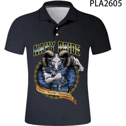 New Polo Homme Navy Seal 3D Printed Polo Shirt Men Fashion Streetwear Casual Hombres Harajuku Cool Short Sleeve Ropa