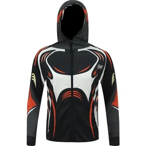 2021 NEW Quick Dry Moisture-Wicking UV Sun Protection Jerseys UPF 50+ Anti-Mosquito Long Sleeves Breathable Fishing Anti-UV