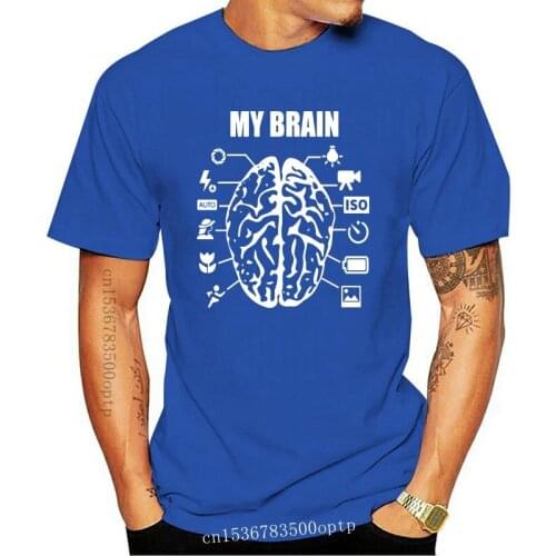 New Men tshirt Photographer T Shirt - Photographer Brain(1) cool cool Printed T-Shirt tees top