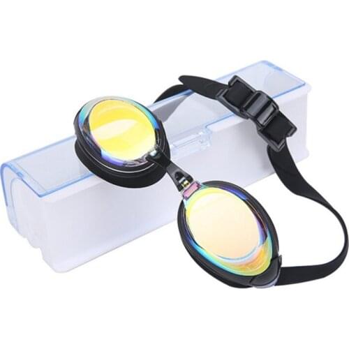 Women Man Colorful Swimming Professional Glasses Arena Racing Game Diving Surfing Anti-fog Glasses Swimming Glasses