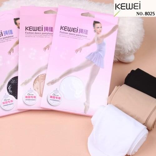 Top quality 80 Denier thick girls Young adult ballet dance pantyhose white black Tights professional dance stockings 2 colors