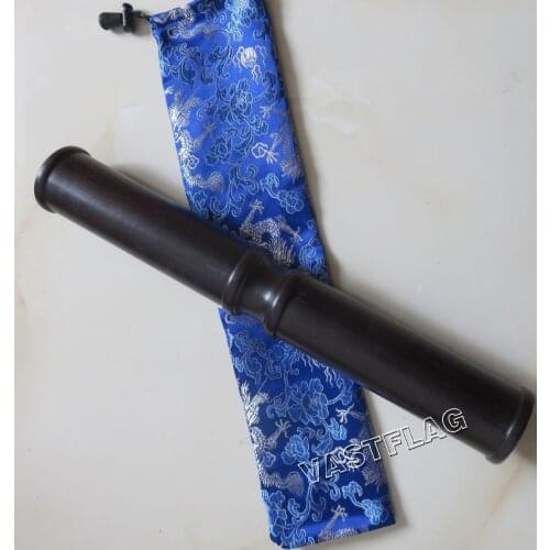 Top quality Ebony tai chi rulermartial arts sticks fitness bar stick Wooden kung fu rods 33*5cm